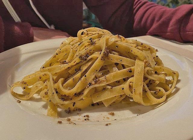 tagliatelle fresche al tartufo