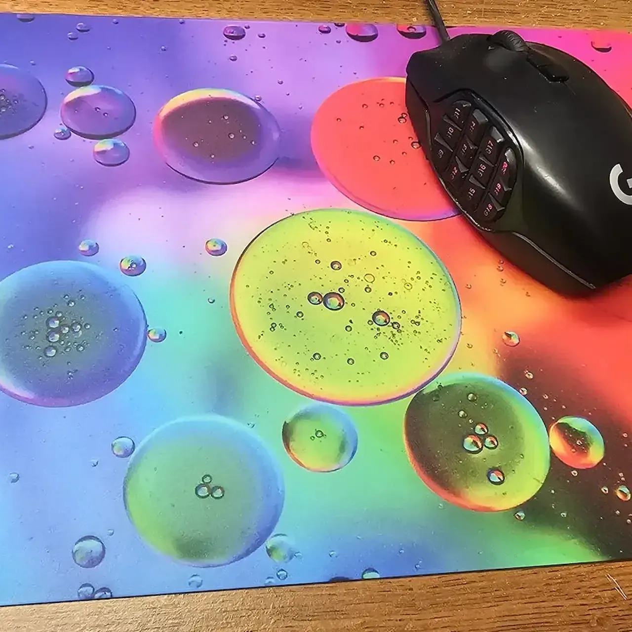 Soft-touch custom mouse pad with full-color printing from trusted mouse pad manufacturers