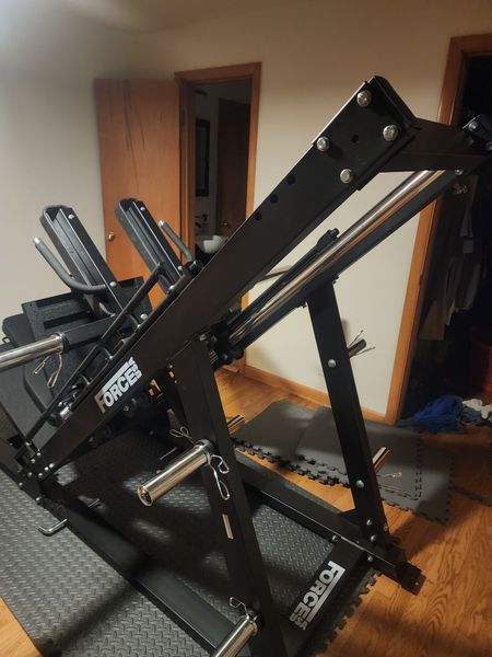 A machine that has the word force on it