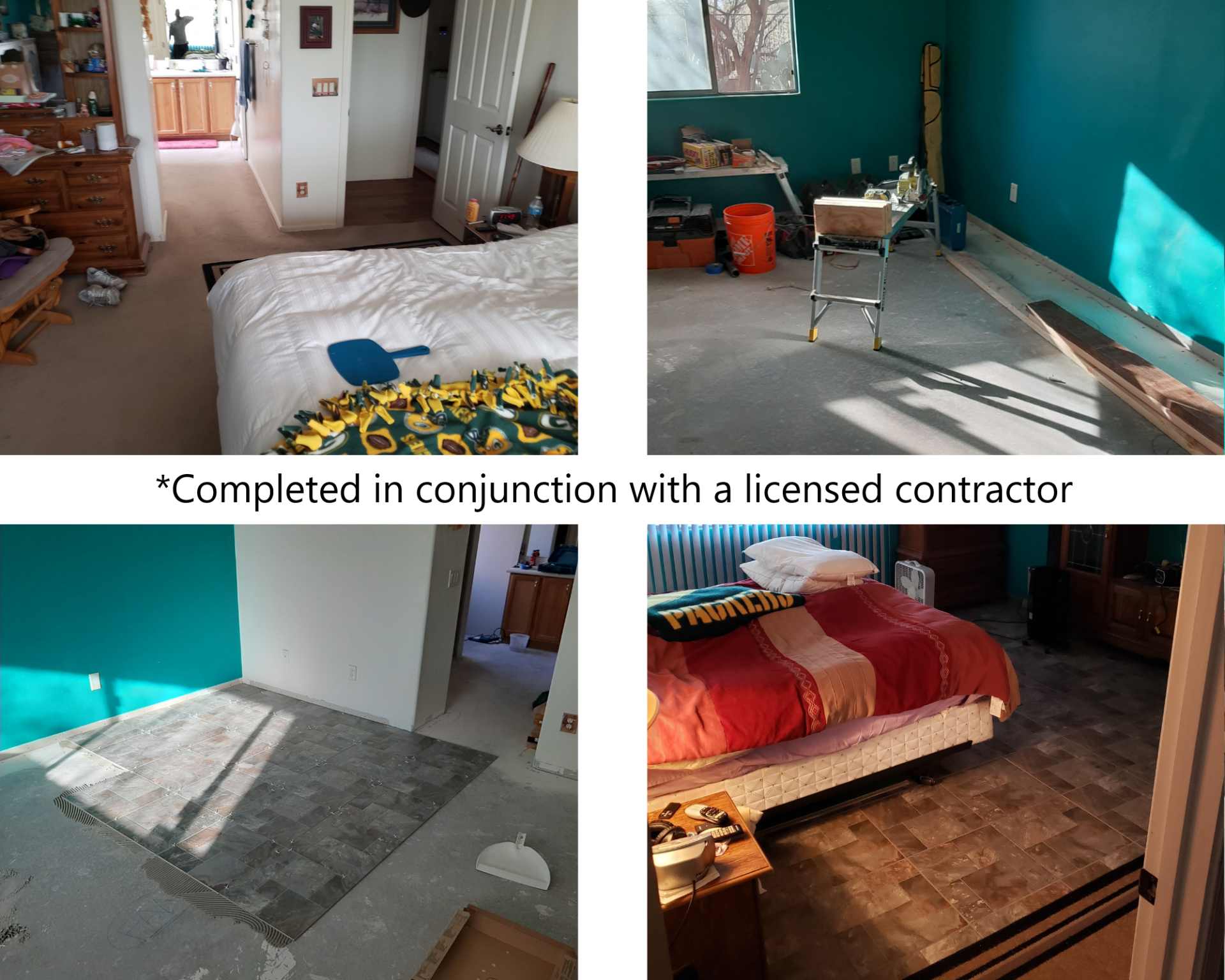 New Carpet & Tile Installation  - Tucson AZ