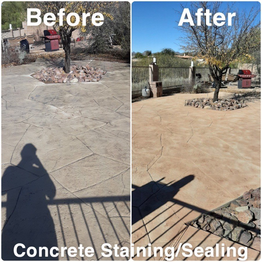 Concrete Staining & Sealing - Tucson AZ