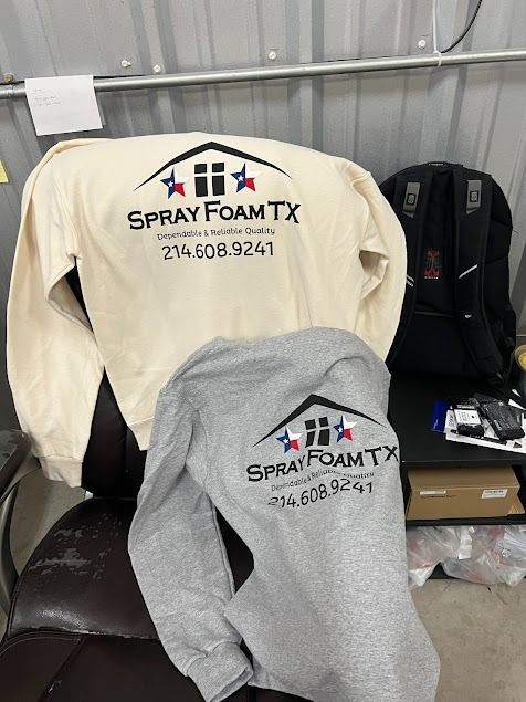 Two sweatshirts with 