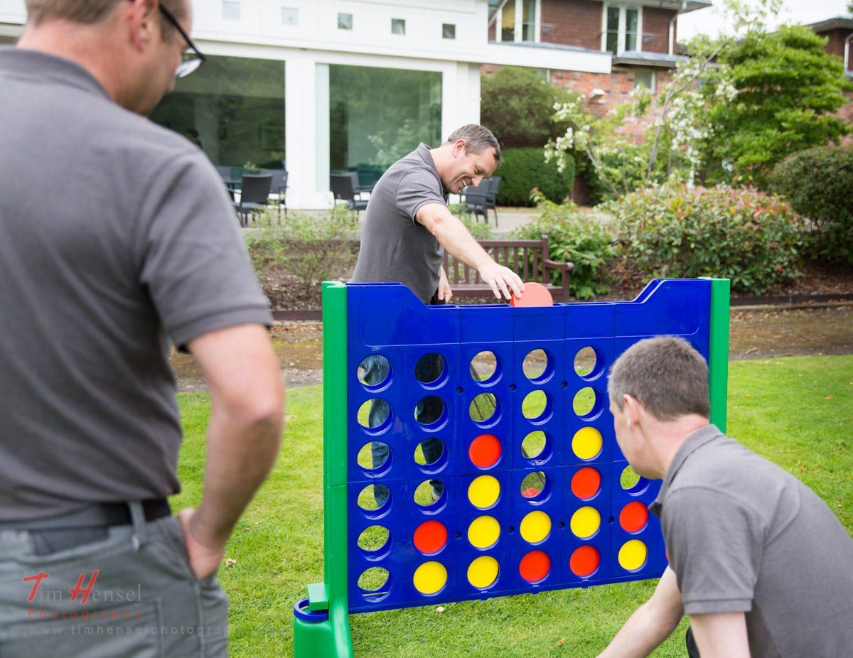 Giggles and Games - Big Game hire people