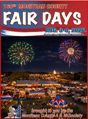 Night fair with a rainbow-lit Ferris wheel, colorful stalls, and people walking along the path at dusk