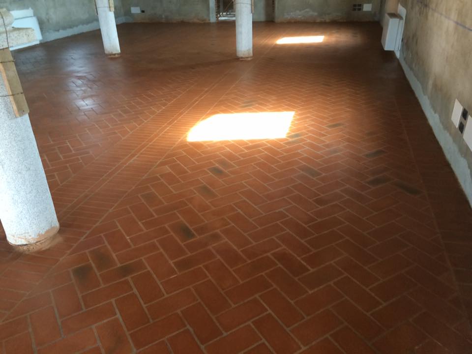 pavimento in cotto