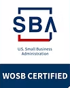 SBA logo: Blue square with 