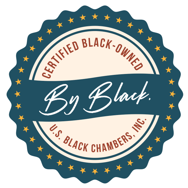 By Black certified badge