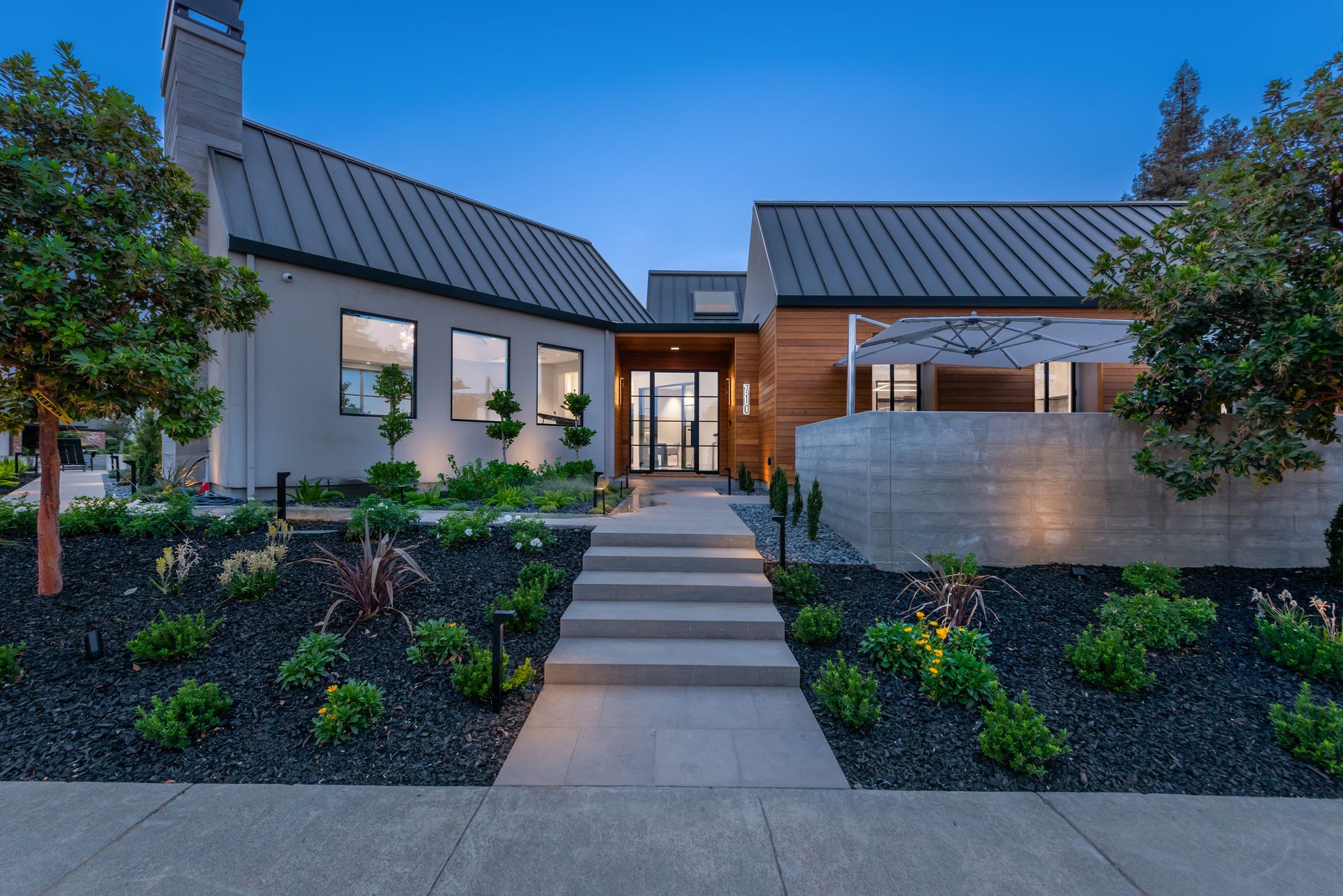 Fairview Woodland Property Front Door