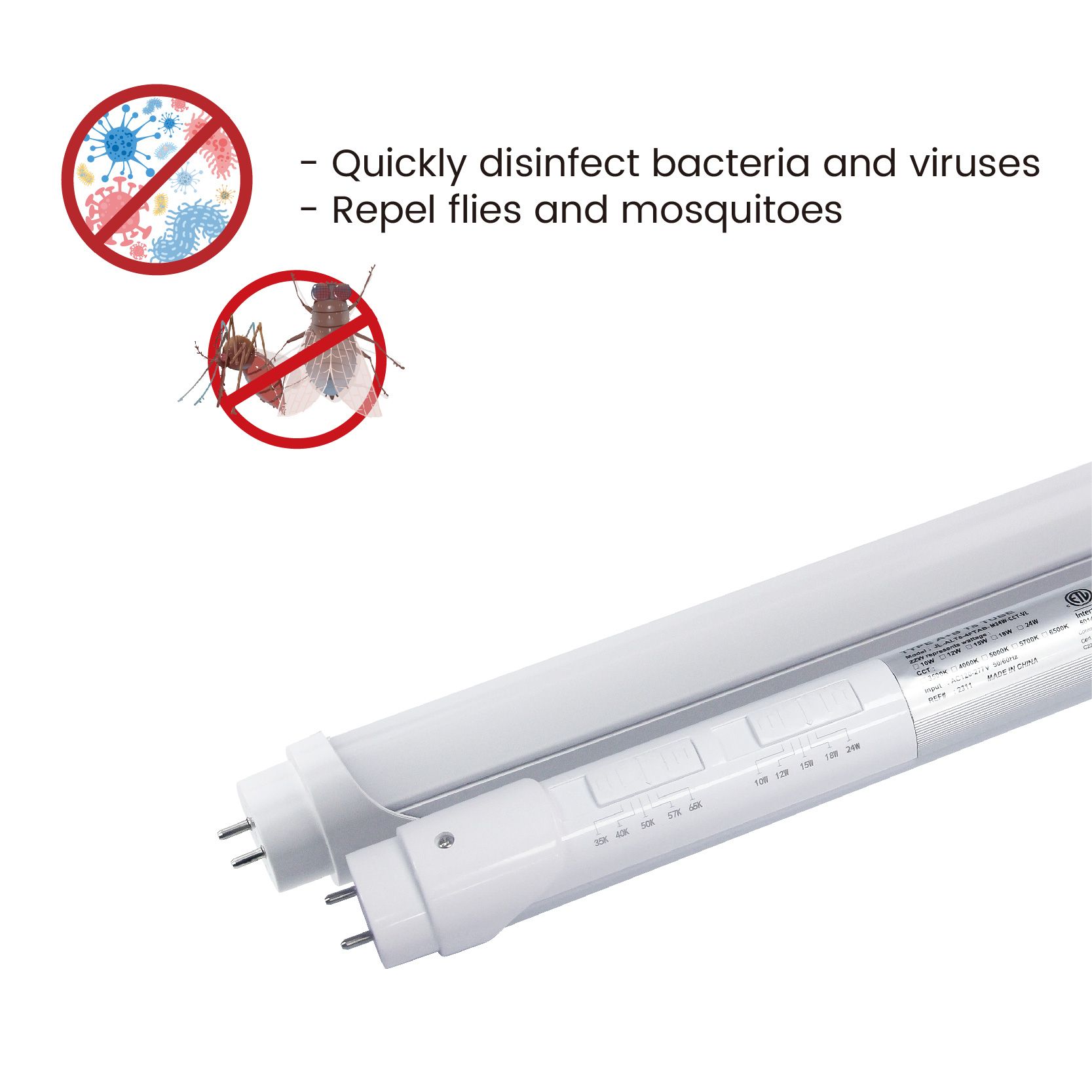 Resonance Germicidal Light (led Troffer light)