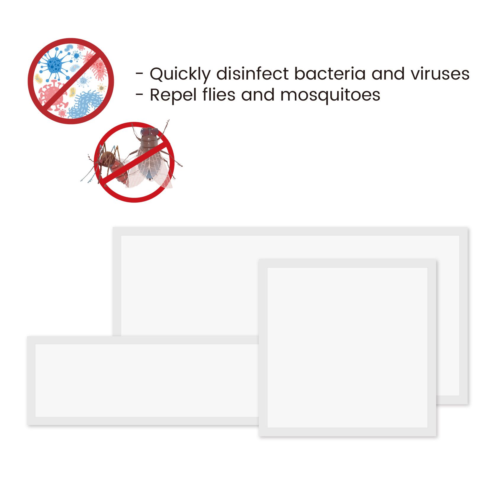 Resonance Germicidal Light (led back-lit panel light)