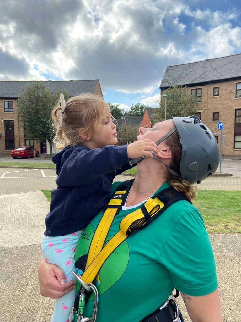 Ailsa's Aim, Abseiling and Ailsa