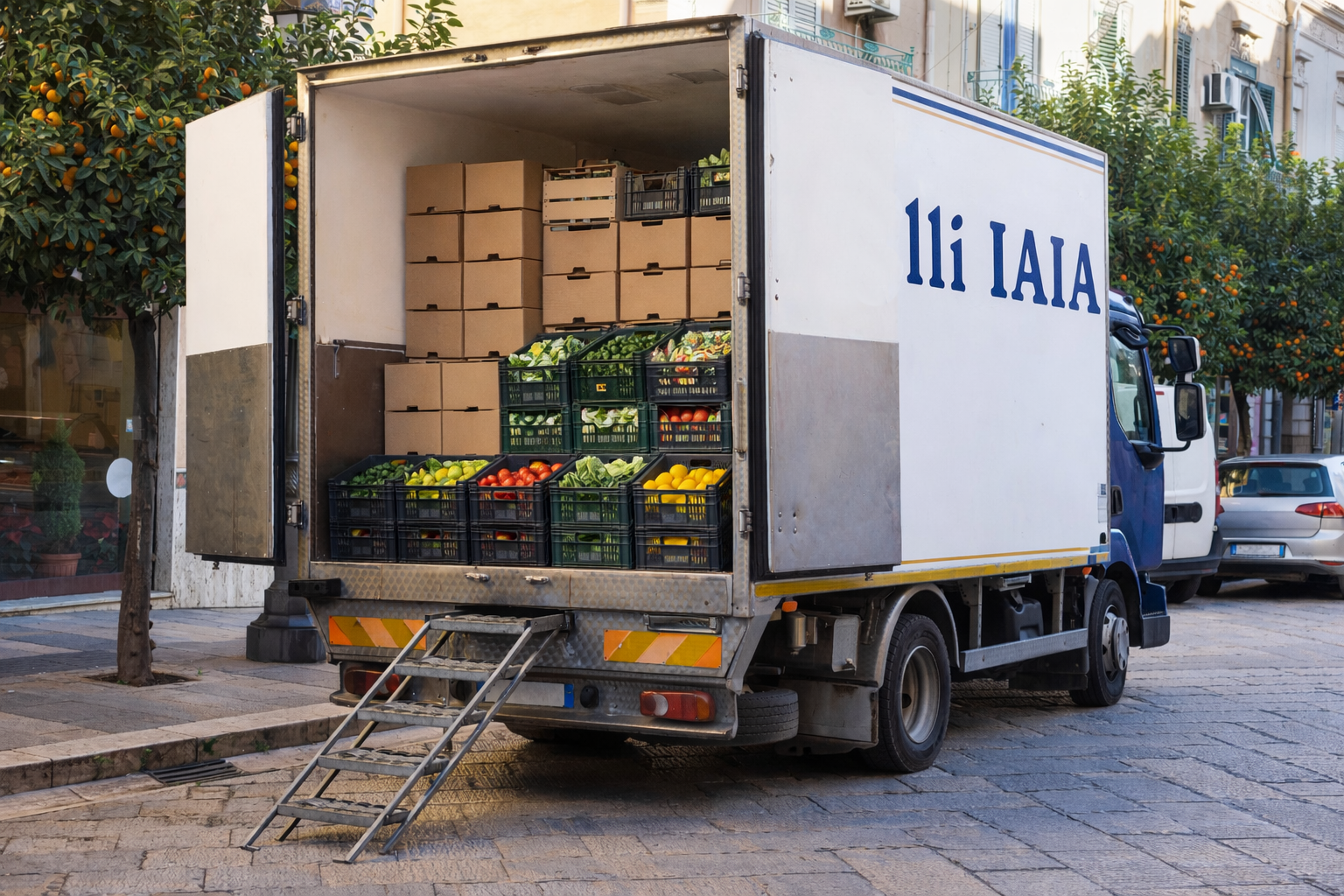 consegna merci locale, brindisi