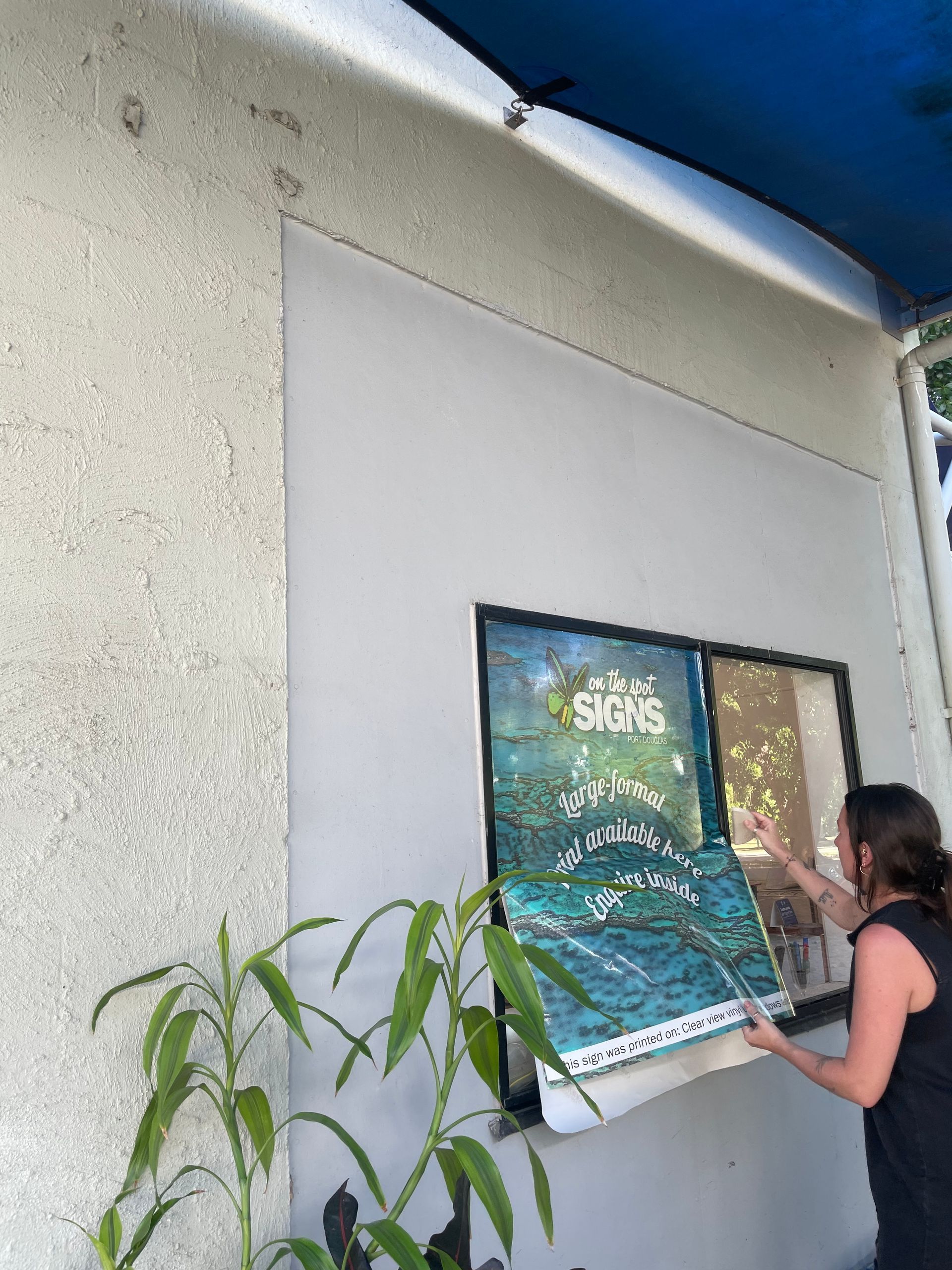 White Signage On The Wall — Quality Printing In Port Douglas, QLD
