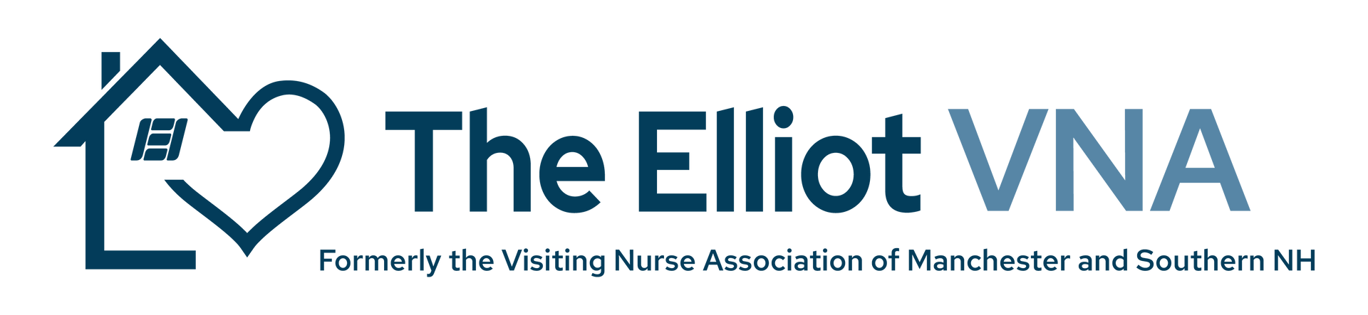 A logo for the visiting nurse association of manchester and southern new hampshire