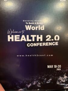 A poster for the world health 2.0 conference