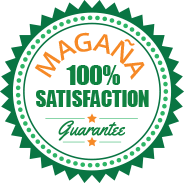 Magana 100% Satisfaction Guarantee Badge