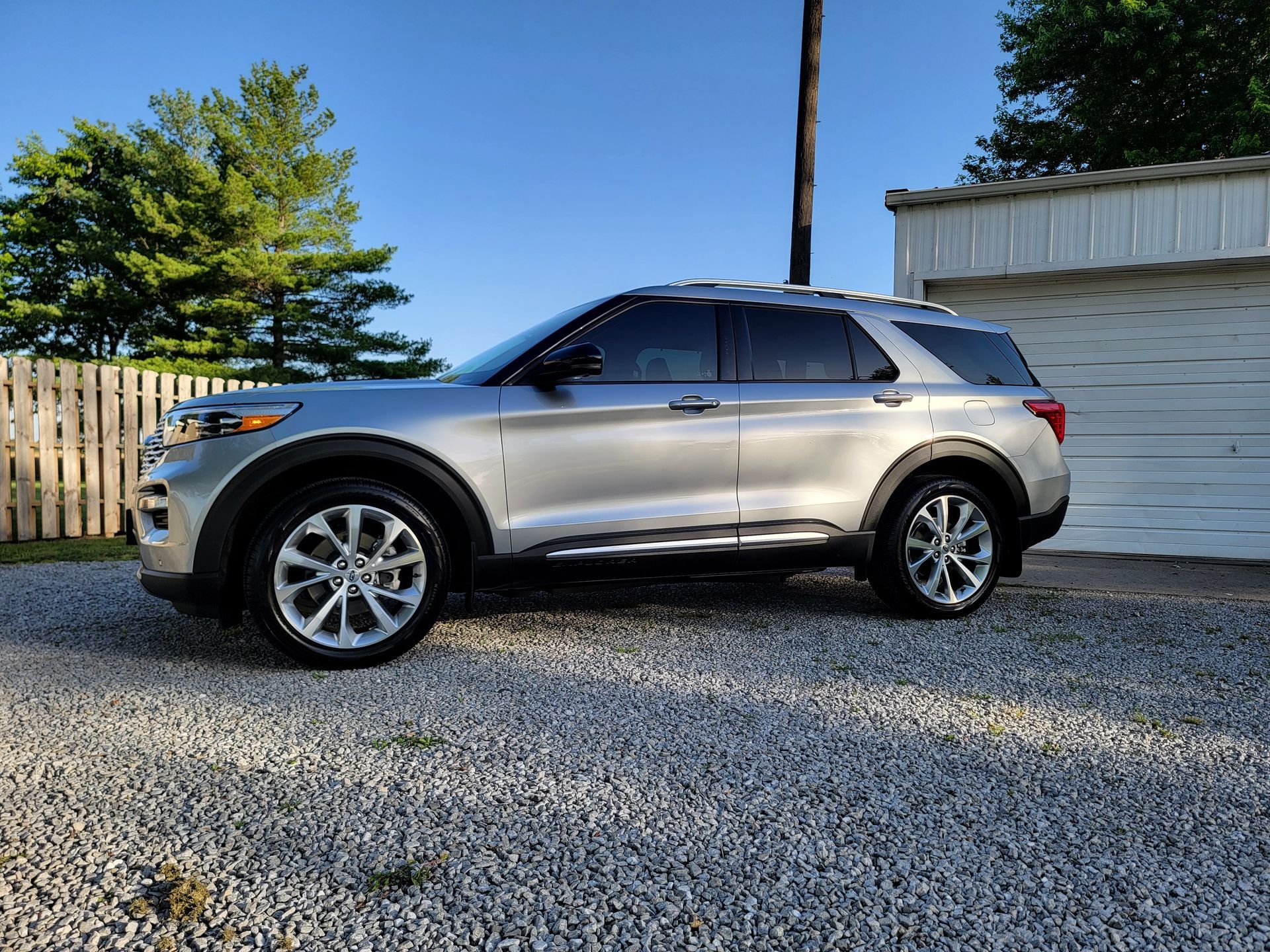 Ford Explorer freshly ceramic coated by Visual Pro Detailing