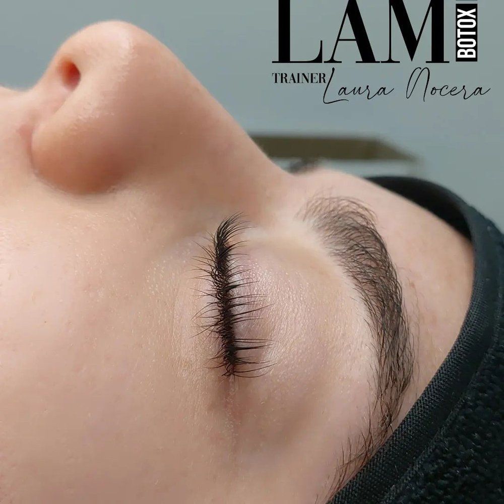 Trattamento laminazione ciglia