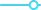 A blue line with a circle in the middle on a white background.
