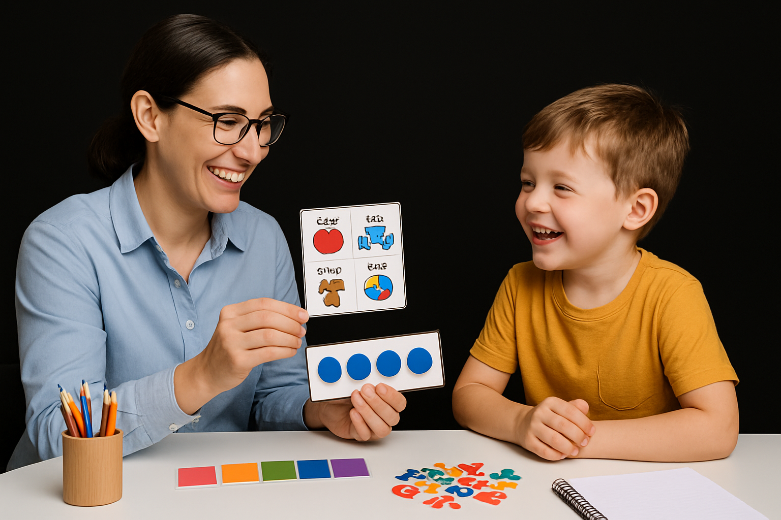 Website homepage for the University of Washington's Masters in Applied Behavior Analysis program, with a building background.