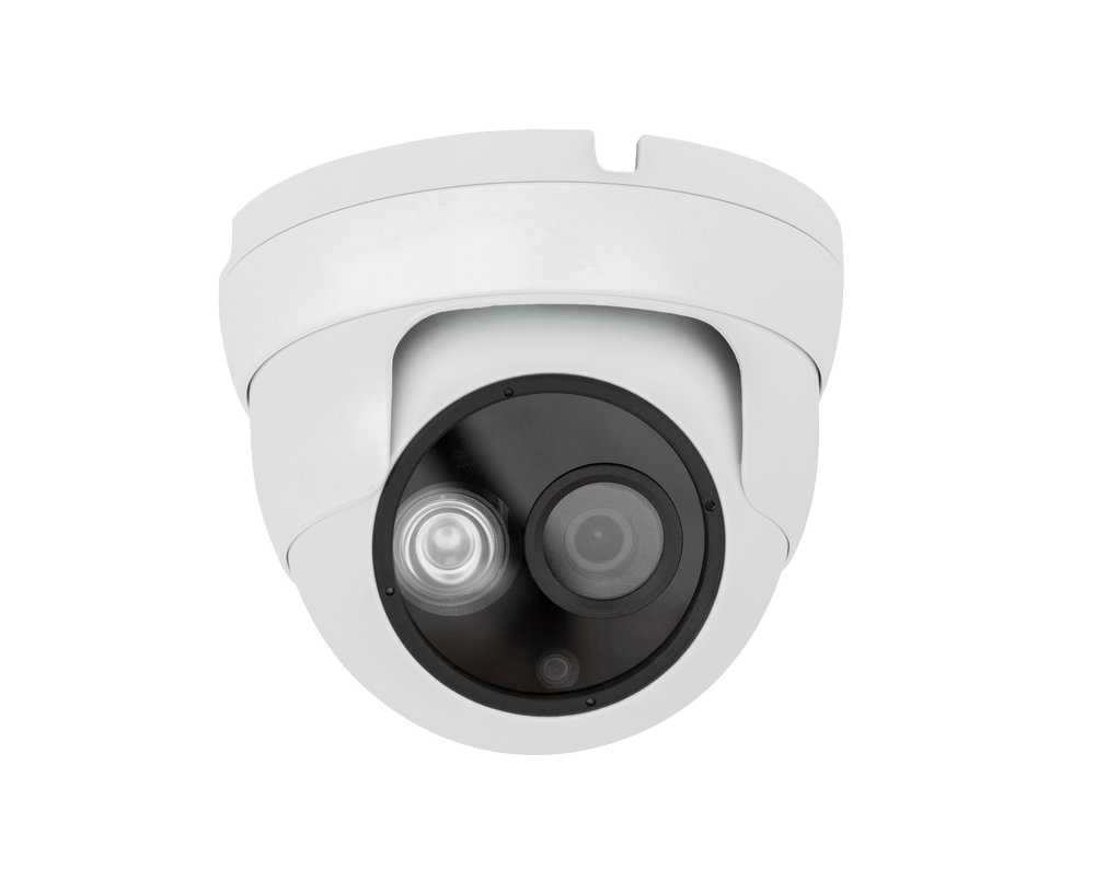 White Dome Security Camera — Security System Installations In Ballina, NSW