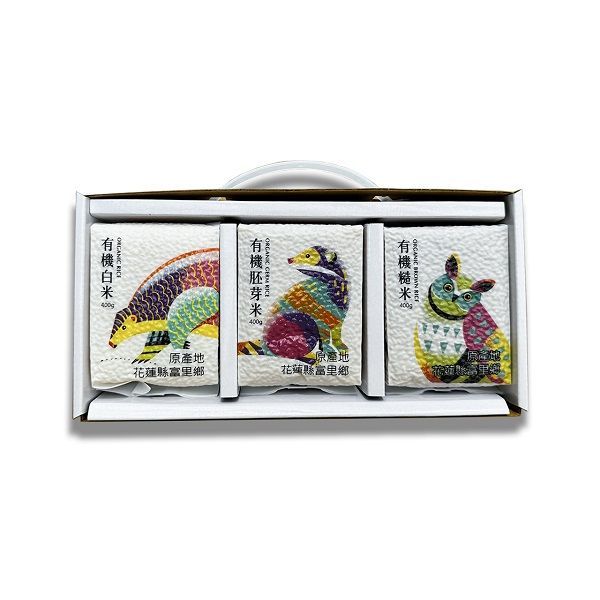 里山動物有機米禮盒