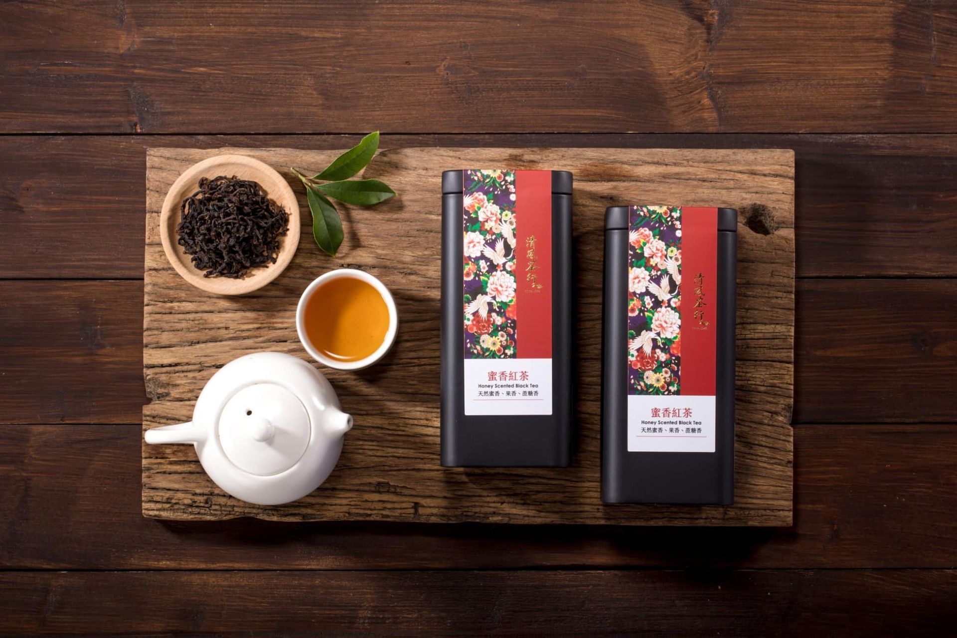 清風茶行蜜香紅茶75G