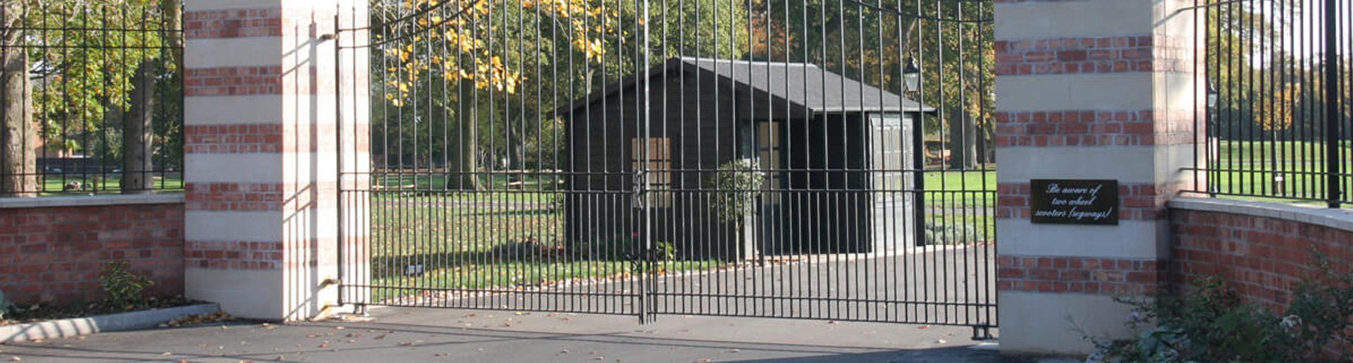 Commercial Iron Gates
