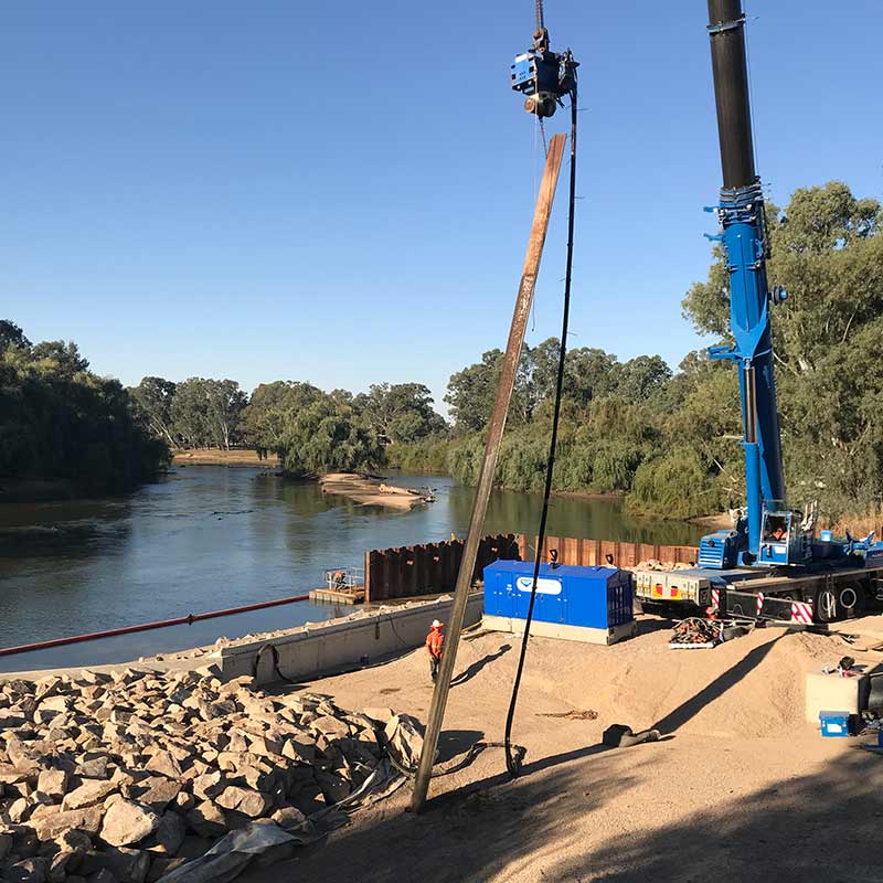 sheet piling services