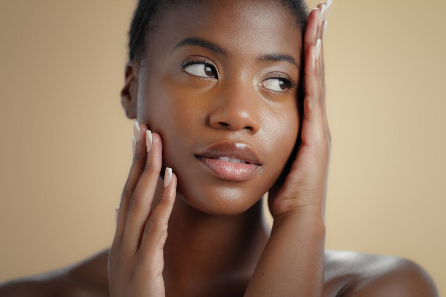 Close up portrait of a young Black woman