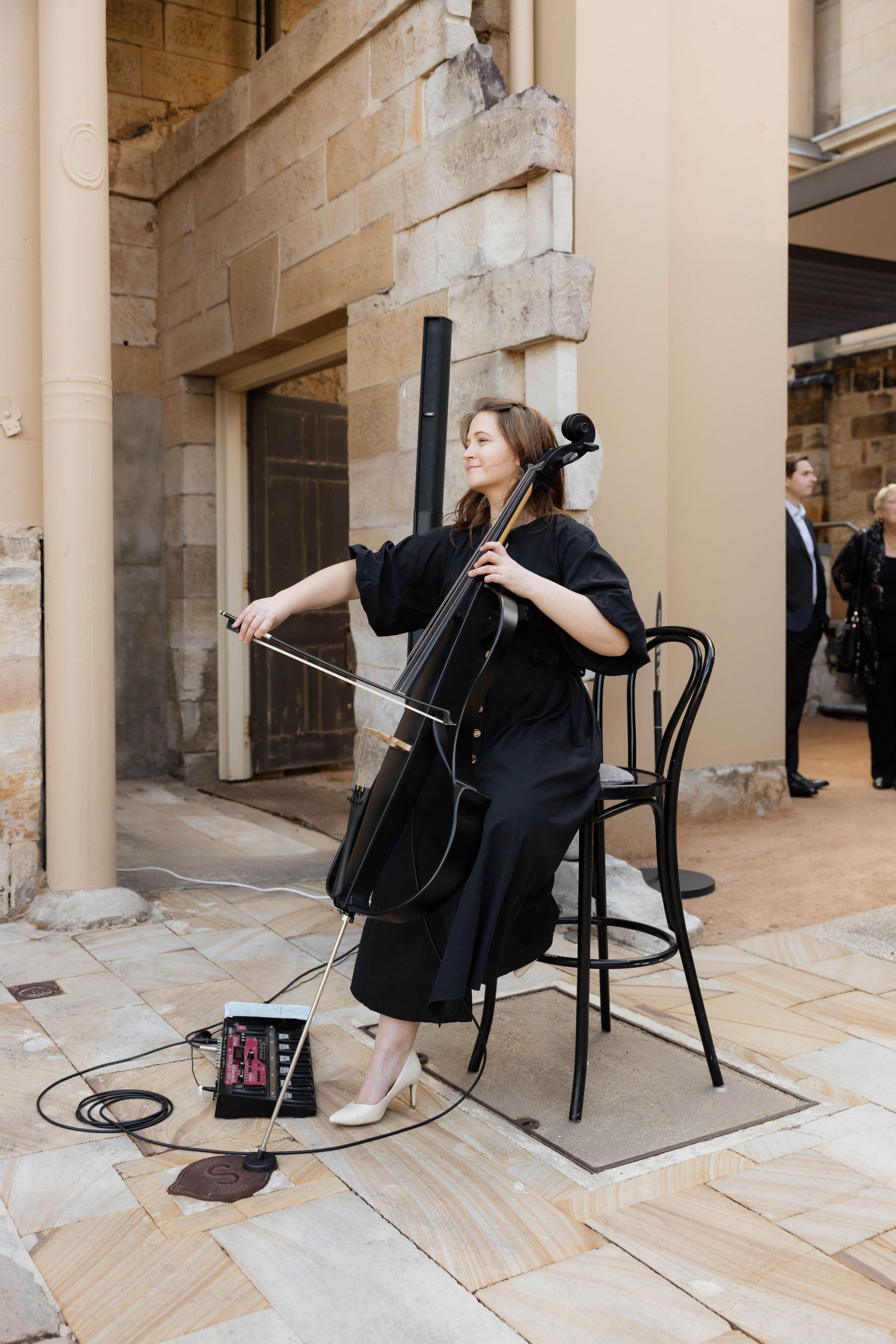 April Wedding Cellist