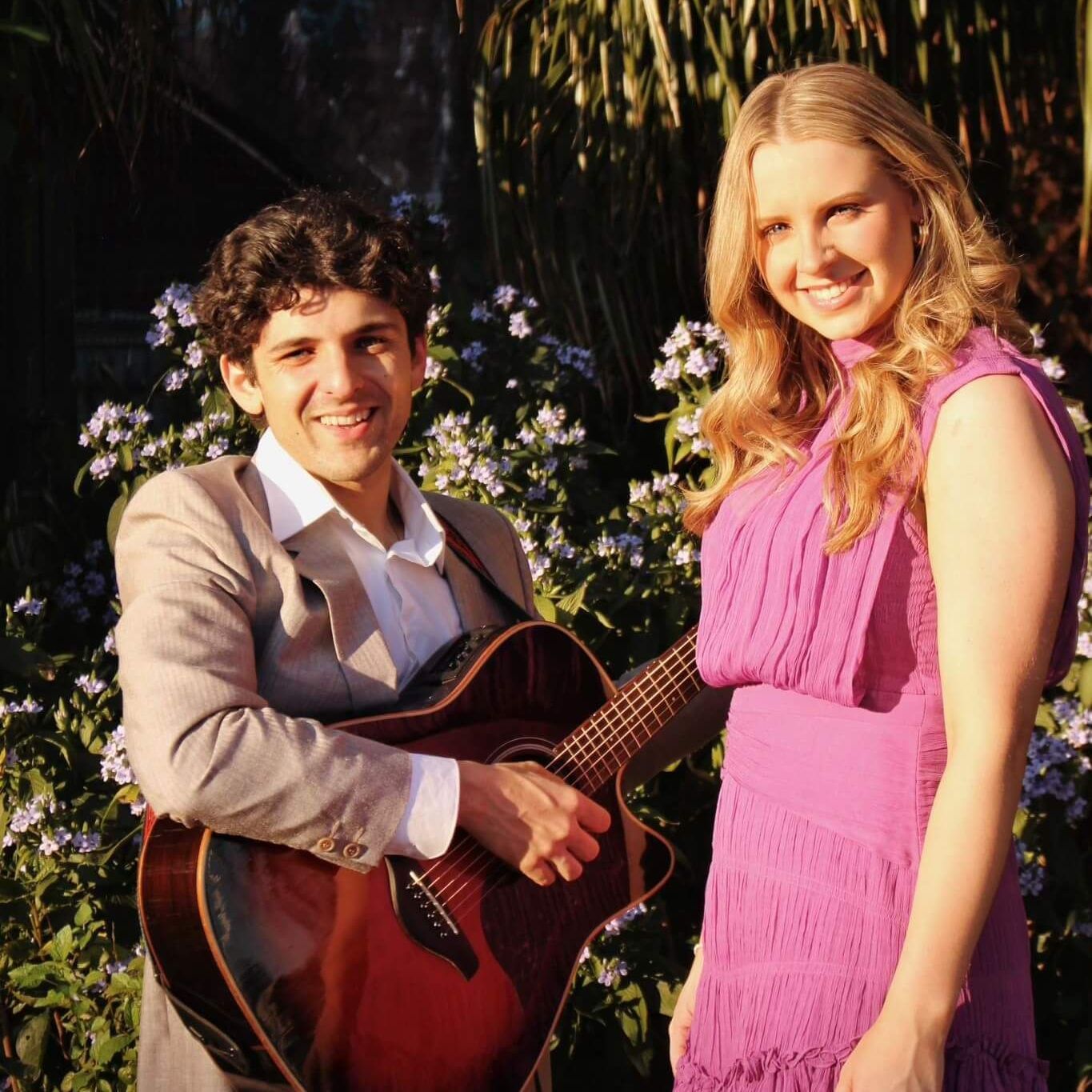 georgia & anton wedding duo