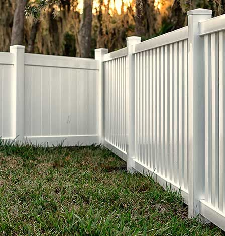 vinyl privacy fence peoria il
