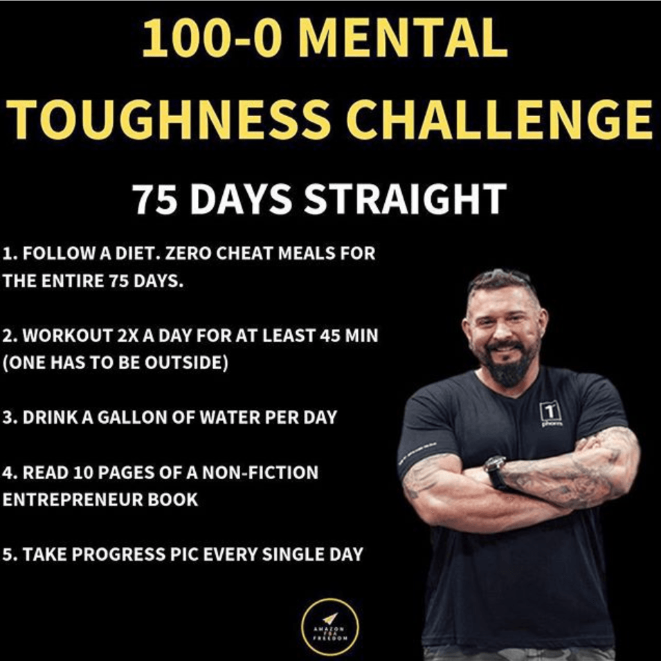 75 Hard Rules
