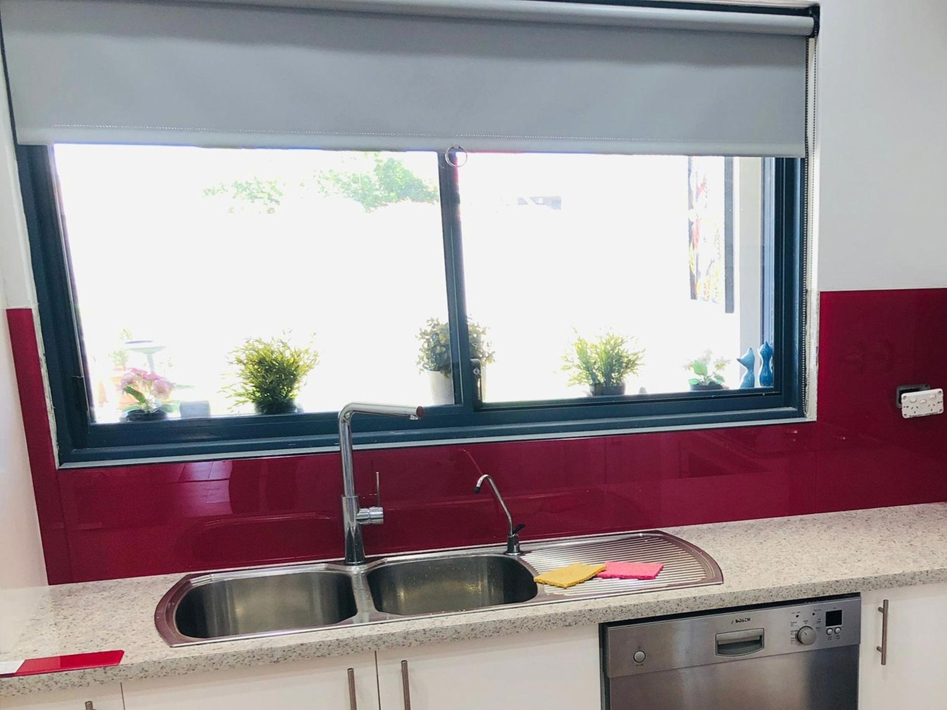 A Kitchen With Aluminium Windows