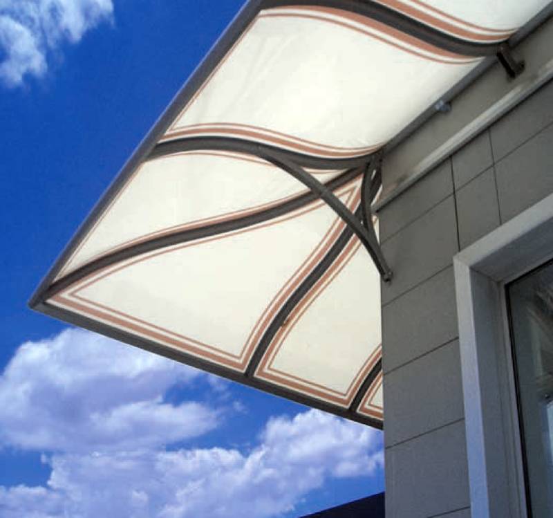 Pensilina vista da sotto