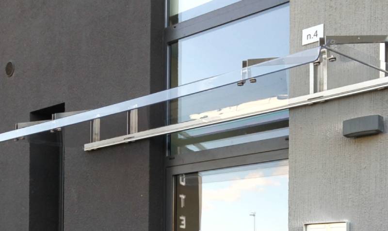 Pensilina serie TX, dettaglio