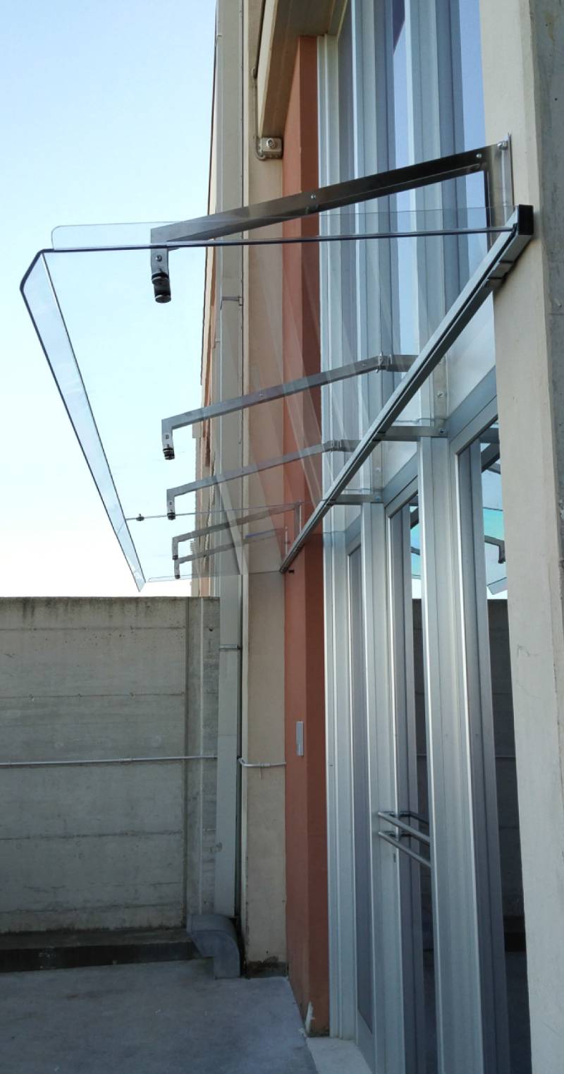 Pensilina serie TX installata