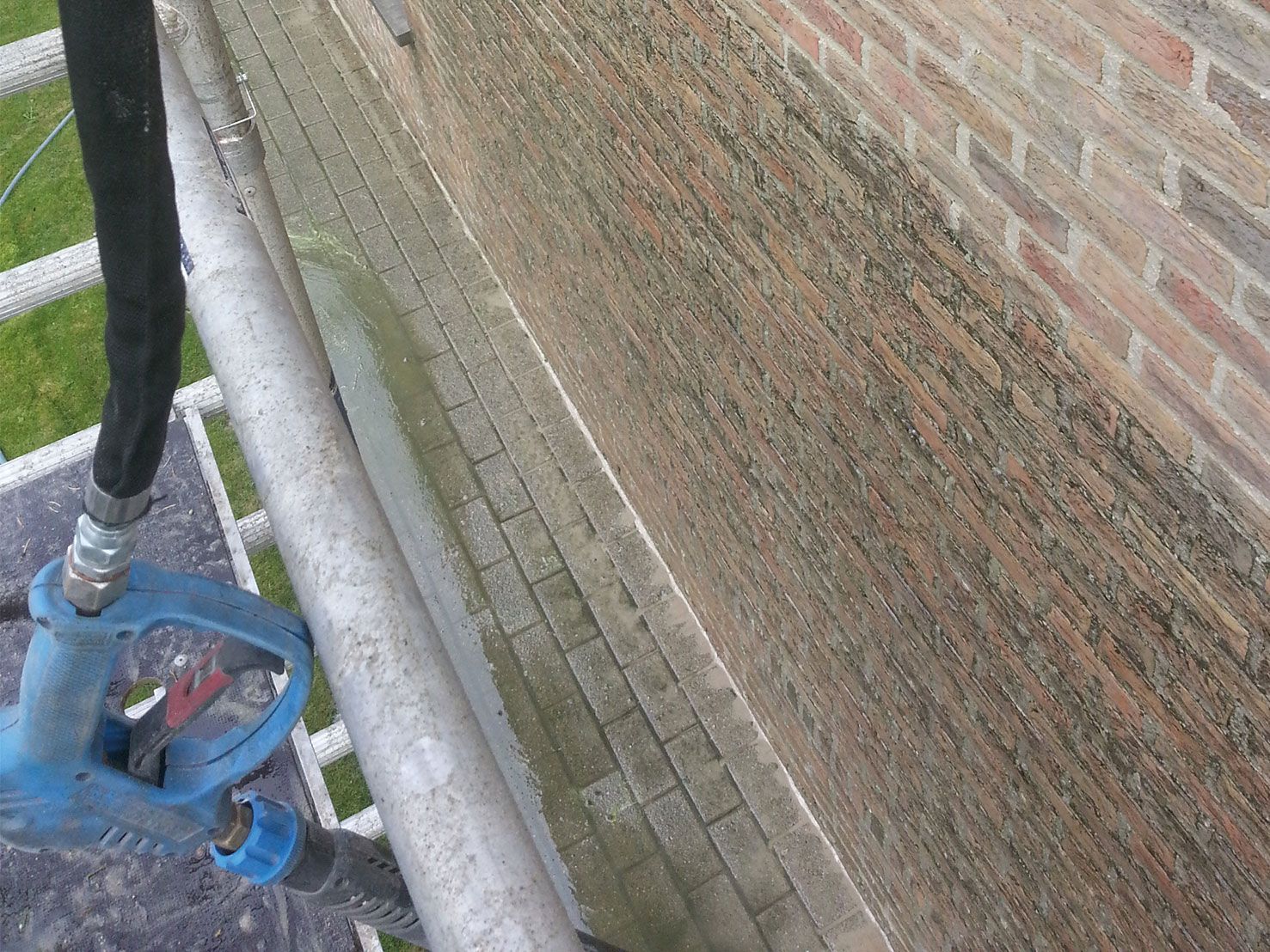 BuitenSchoon impregneren en ydrofoberen