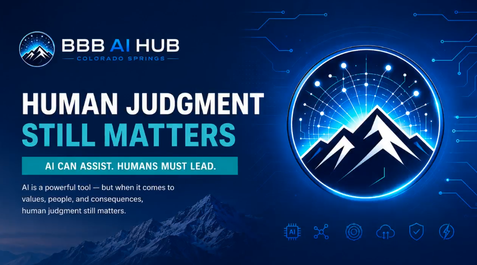 Human Judgement Still Matters