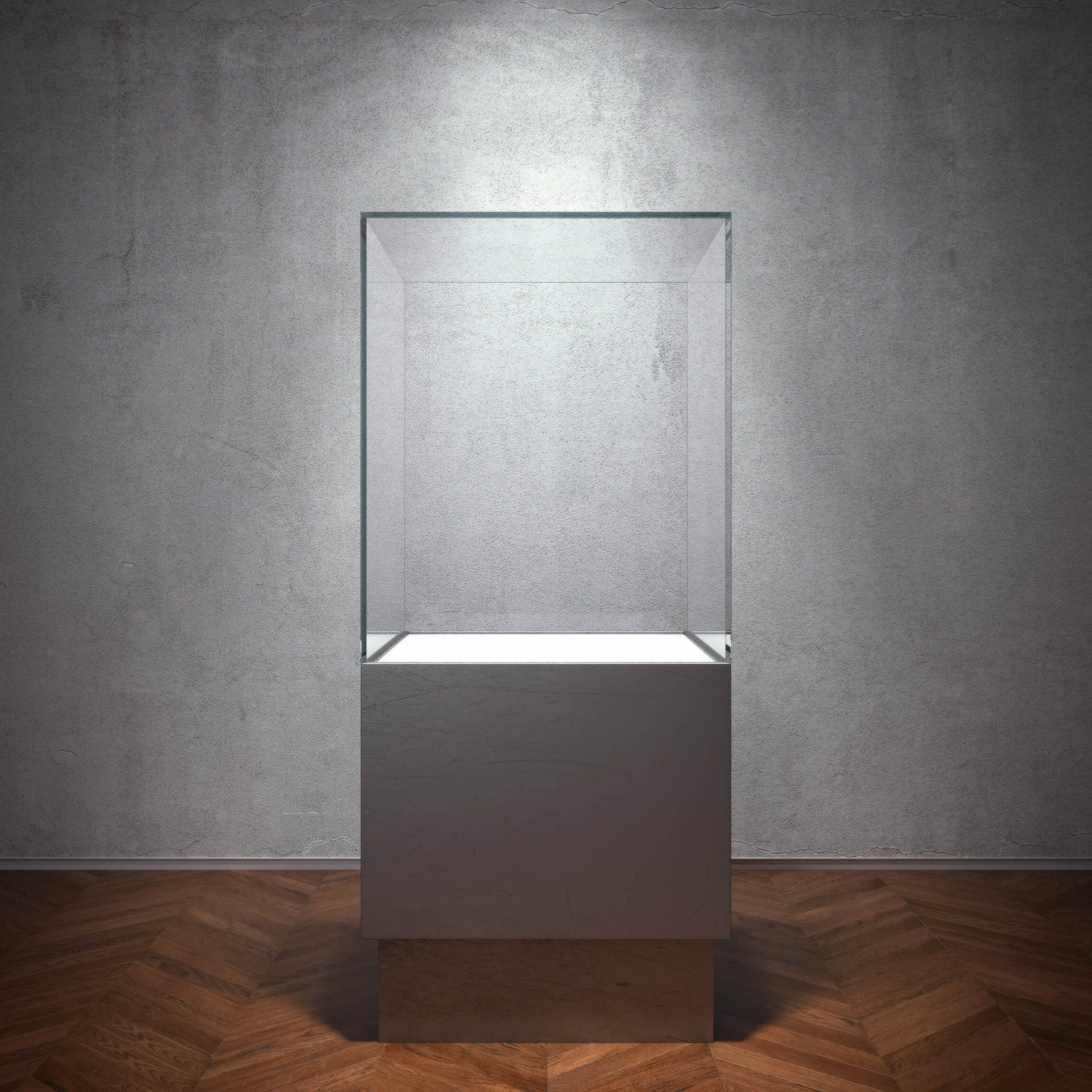 bacheca in cristallo per esposizioni