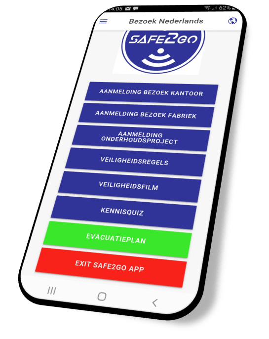 Zelf onbeperkt app schermen bouwen in Safe2Go app