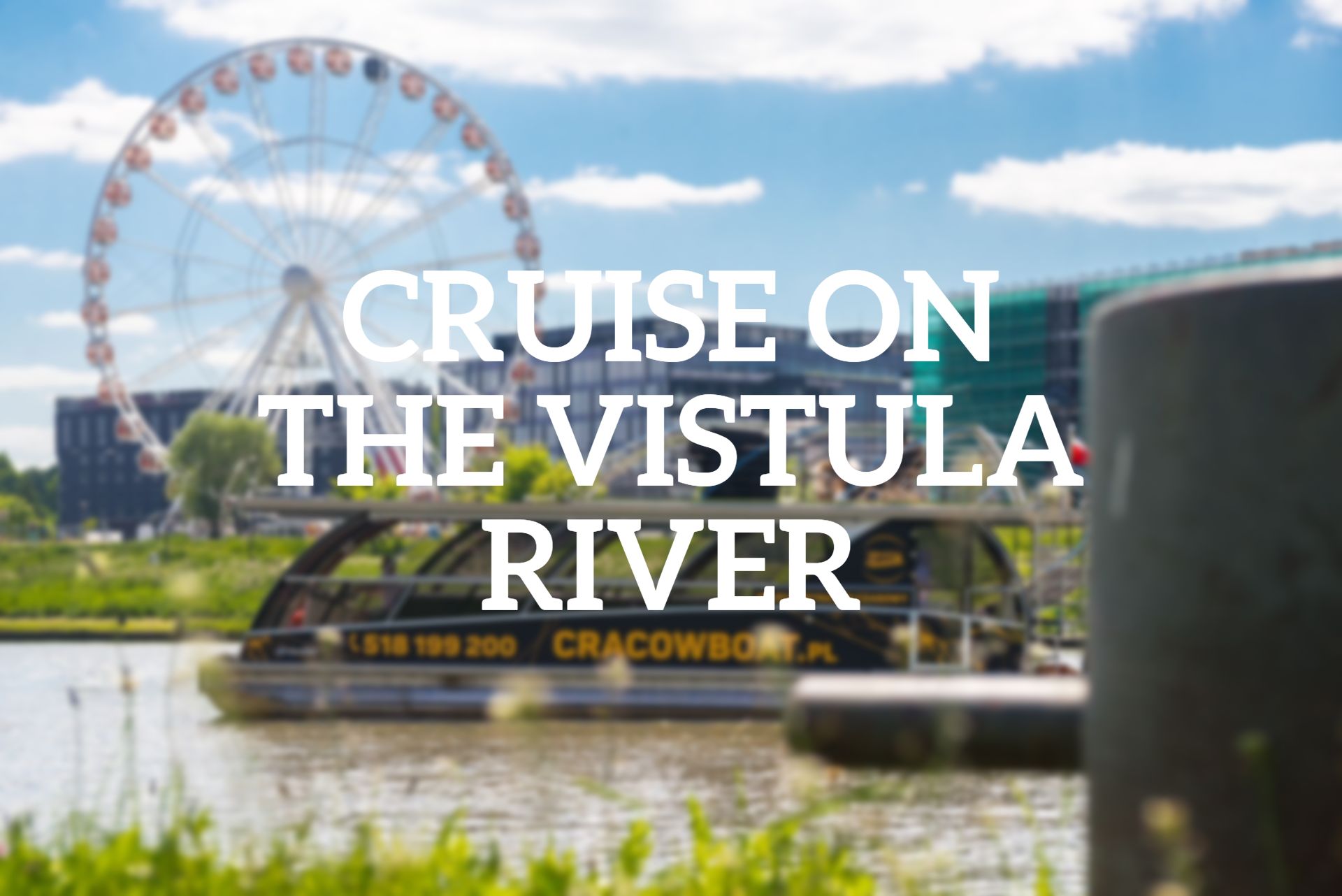 Cruise on the vistula river