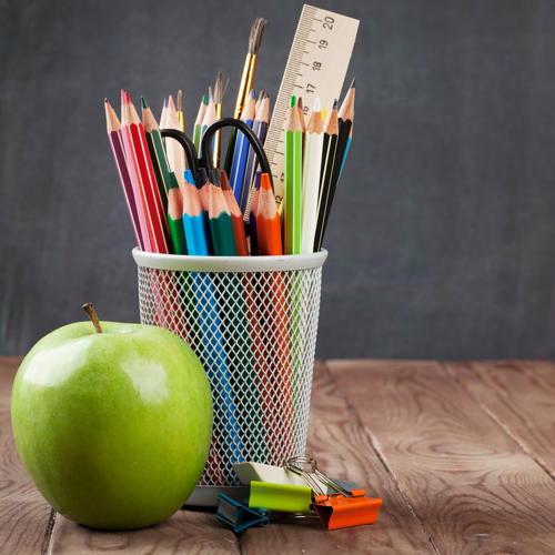 A Bunch of Pencils and an Apple — San Diego, CA — Sorrento Valley Children's Center