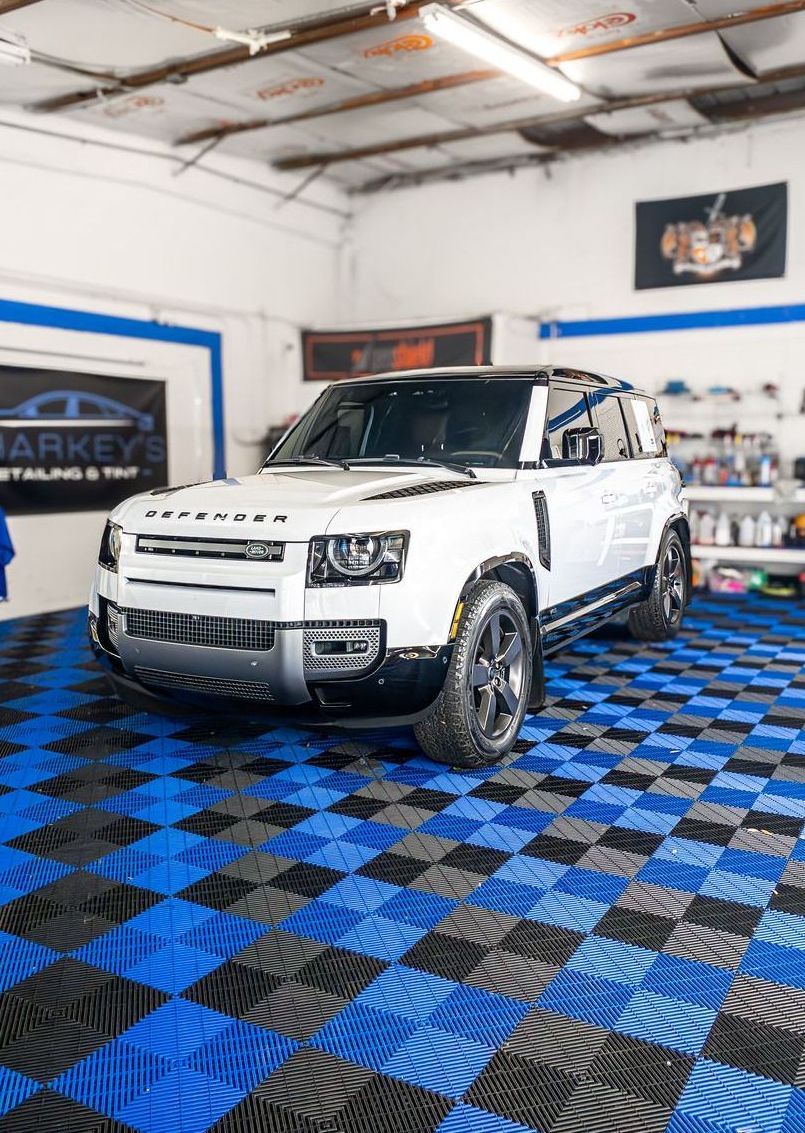 land rover defender gets super ceramic window tint