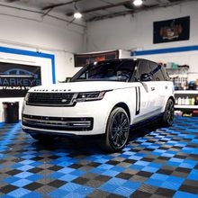 Range Rover full strip and re tint in sarasota