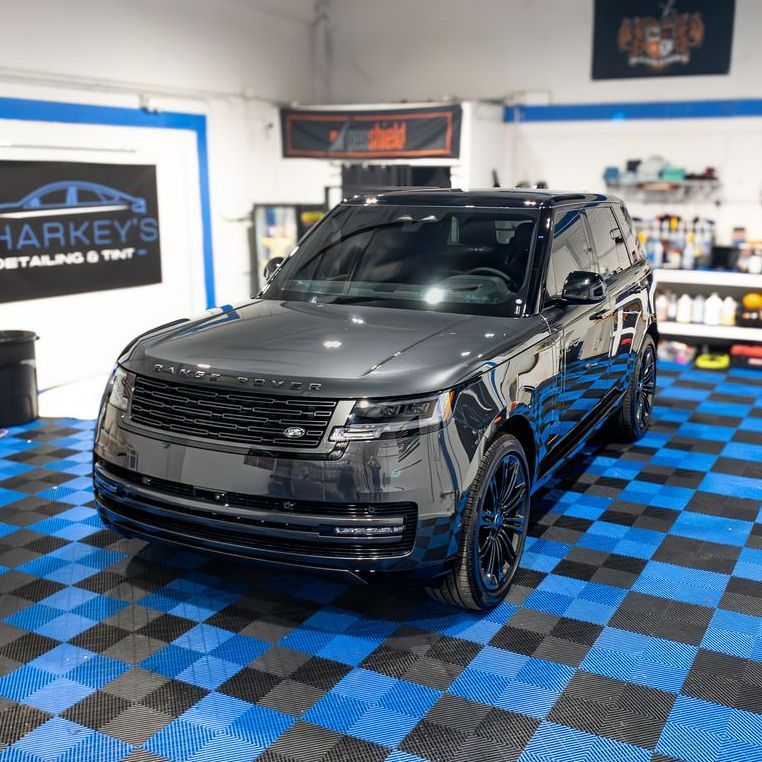 vehicle being tinted