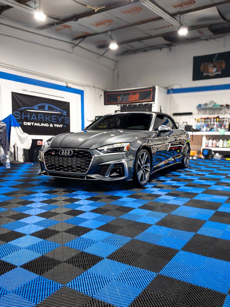 Audi s5 ceramic tint on sides, rear, and windshield