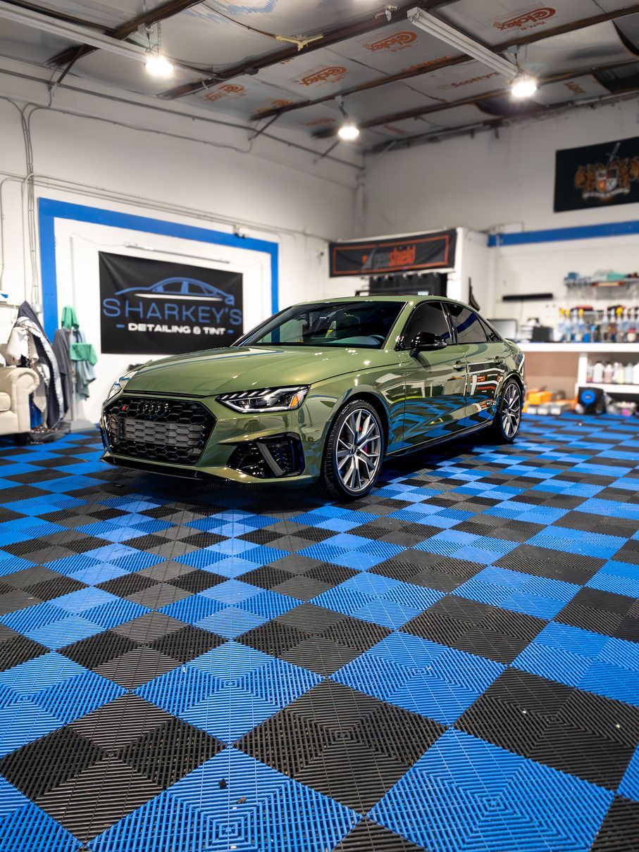 ceramic window tint installed on audi s4