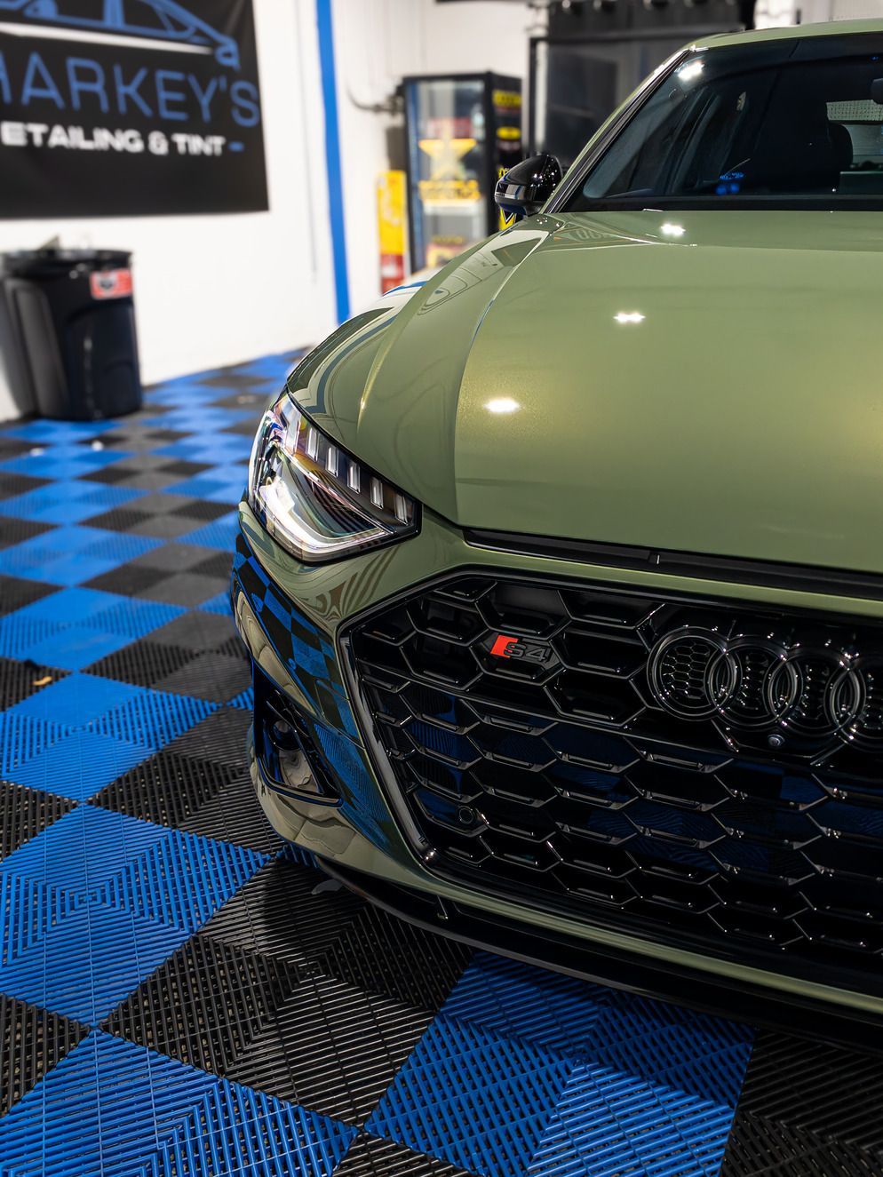 Audi s4 ceramic coated in sarasota